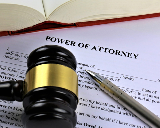 Power of attorney: